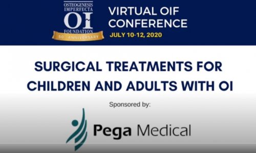 PEGA MEDICAL IS HONORED TO SPONSOR THE OIF 2020 VIRTUAL CONFERENCE